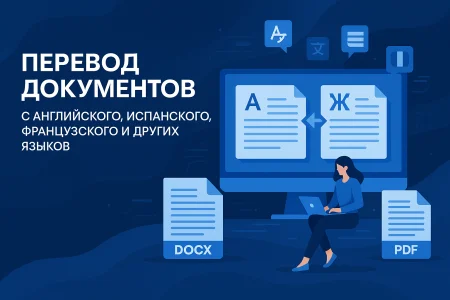 Перевести docx и pdf на русский язык